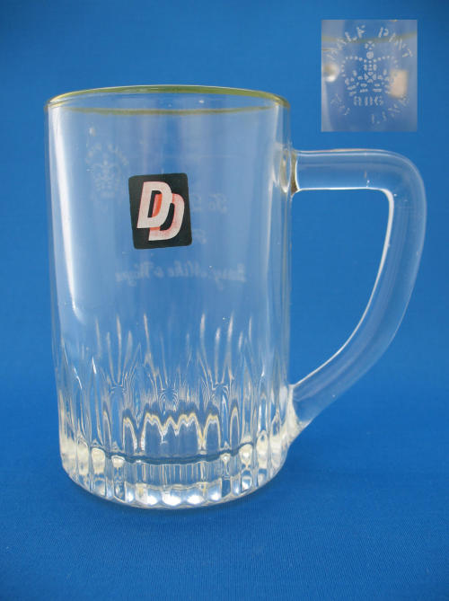 Double Diamond Beer Glass