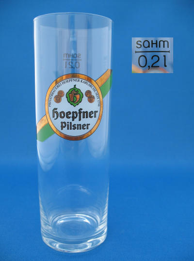 000819B064 Hoepfner Beer Glass