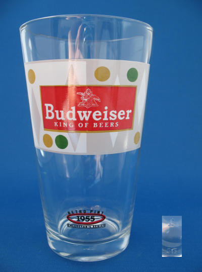 Budweiser Beer Glass 000829B063