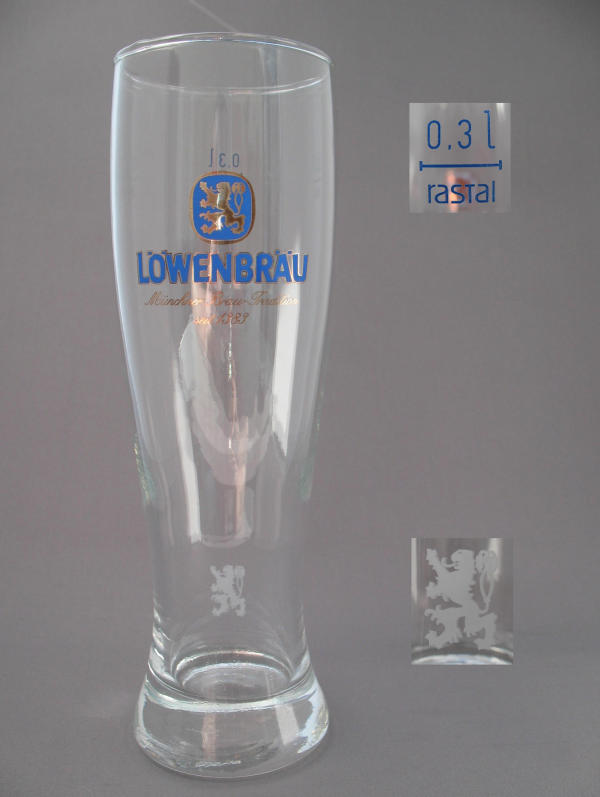 Lowenbrau Beer Glass 000830B062
