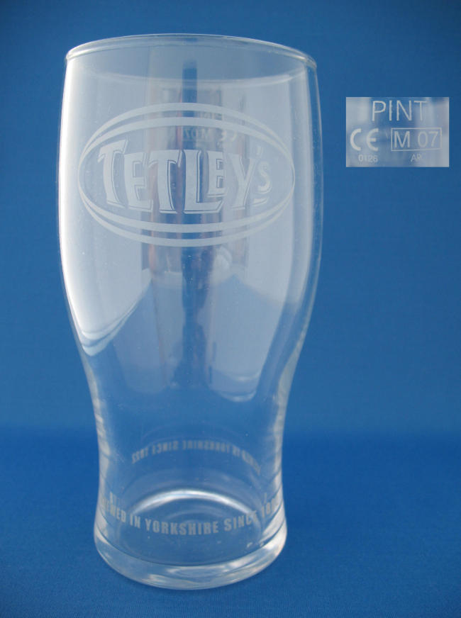 Tetley's Beer Glass