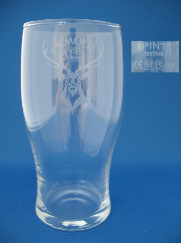 000847B066 Exmoor Ales Beer Glass