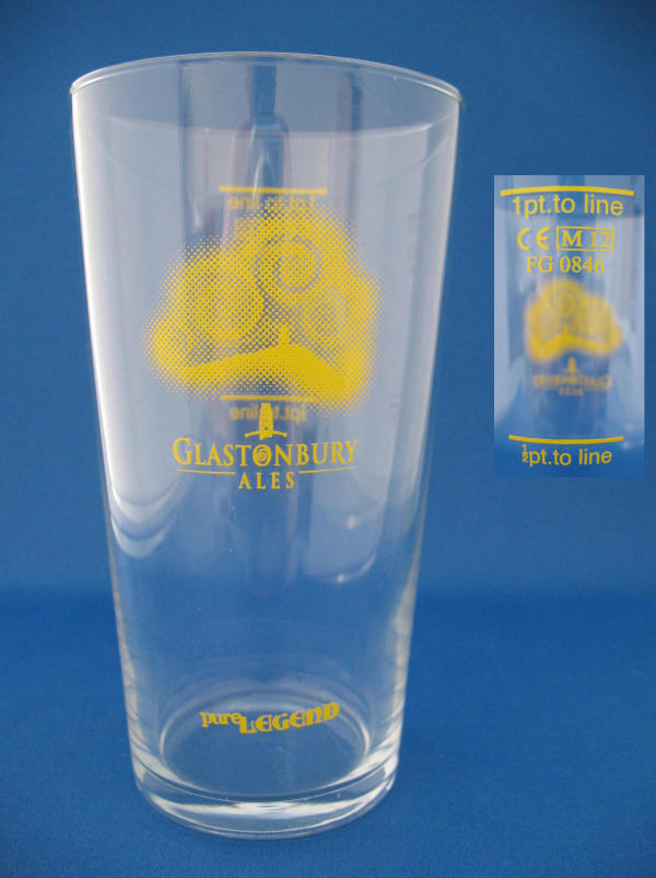 000864B066 Glastonbury Beer Glass