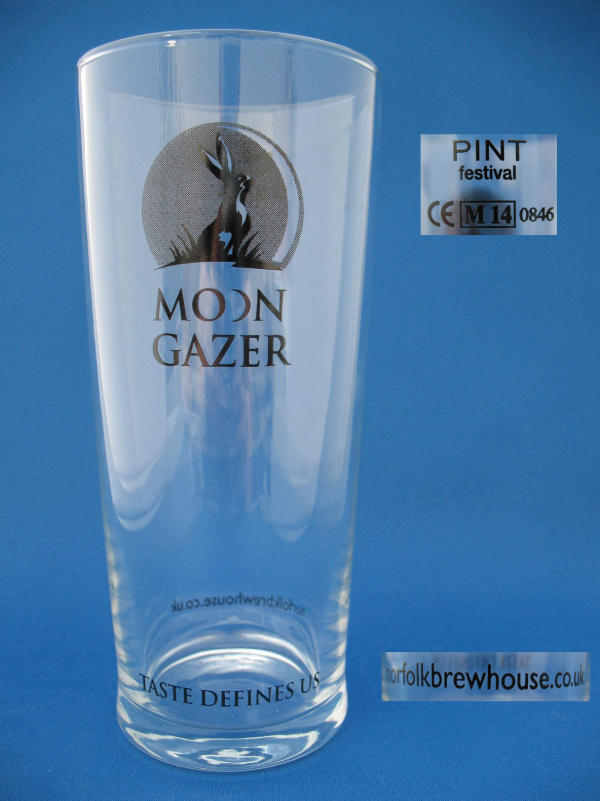 000880B067 Norfolk Brewhouse Beer Glass