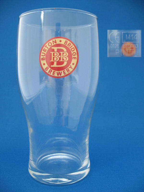 000882B068 Burton Bridge Beer Glass