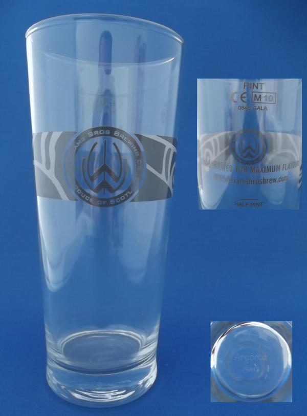 Williams Brothers Brewing Company Beer Glass