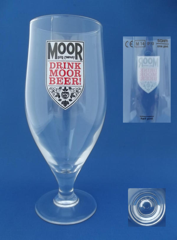 000887B068 Moor Beer Company Beer Glass