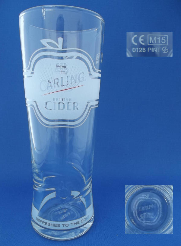 Carling Cider Glass