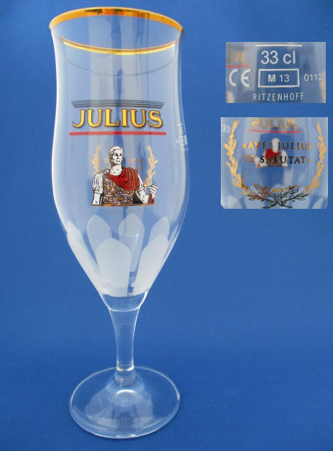 Julius Beer Glass