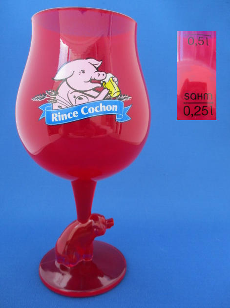 Rince Cochon Beer Glass 000911B069
