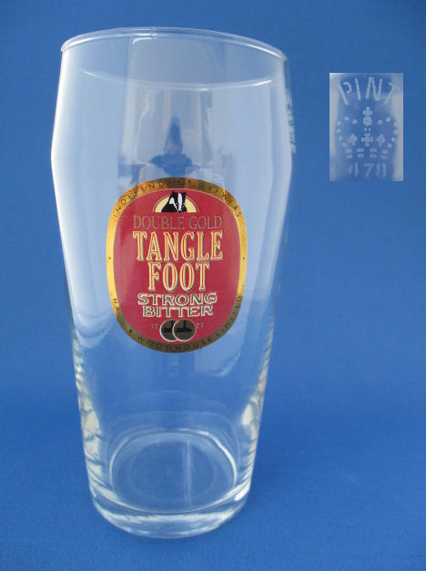 Tangle Foot Beer Glass 000920B070