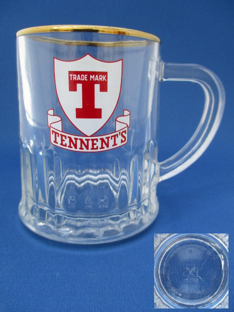 Tennents Beer Glass 000924B070