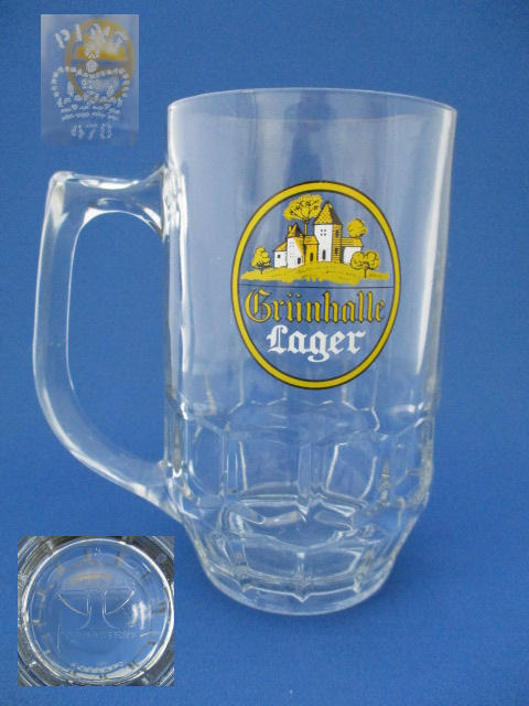 Grunhalle Beer Glass