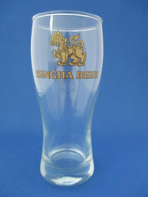 Singha Beer Glass