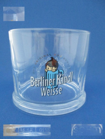 Berliner Kindl Beer Glass