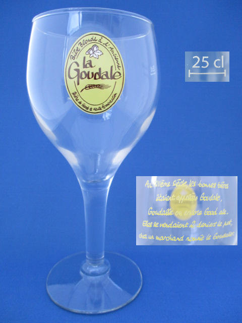 000954B072 Brasseurs de Gayant Beer Glass