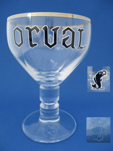 Orval Beer Glass