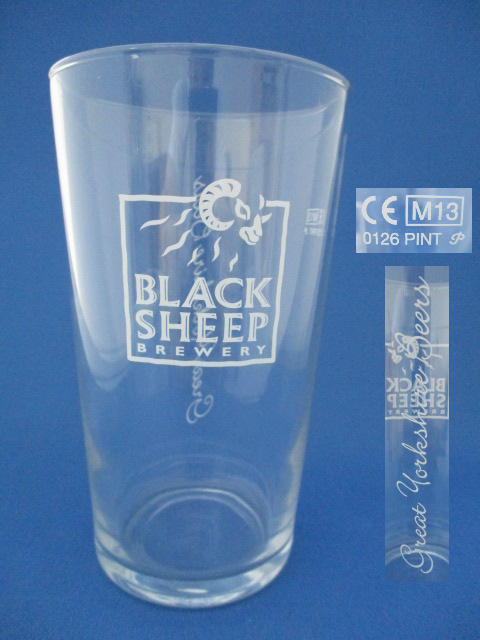 Black Sheep Beer Glass