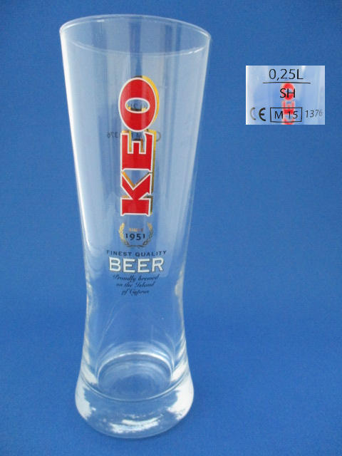 000970B074 KEO Beer Glass