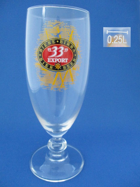 Pelforth Beer Glass 000971B073