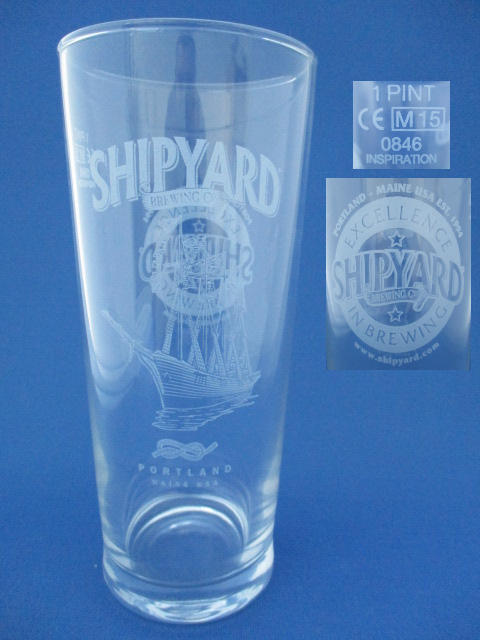Shipyard Beer Glass