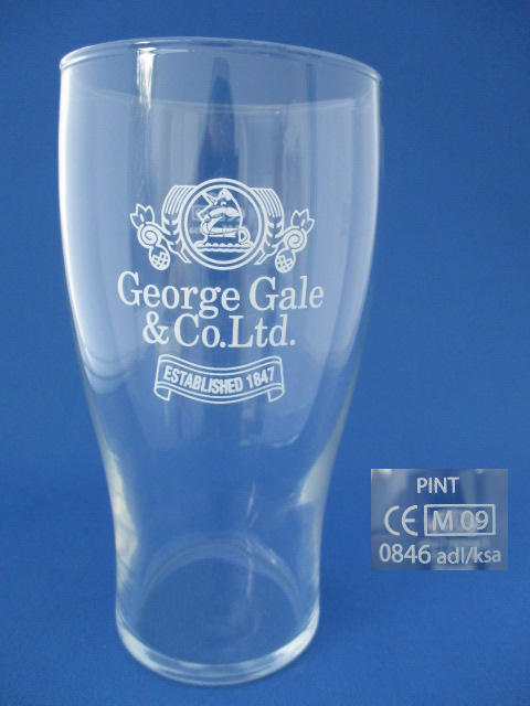 George Gale Beer Glass 000989B075