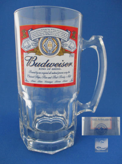 Budweiser Beer Glass 001006B075