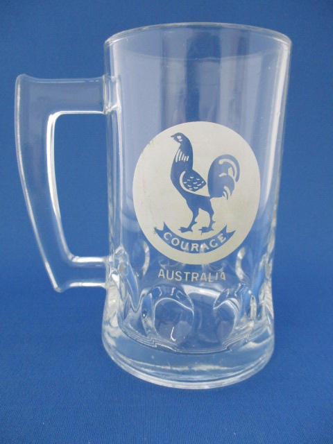 001007B075 Courage Australia Beer Glass