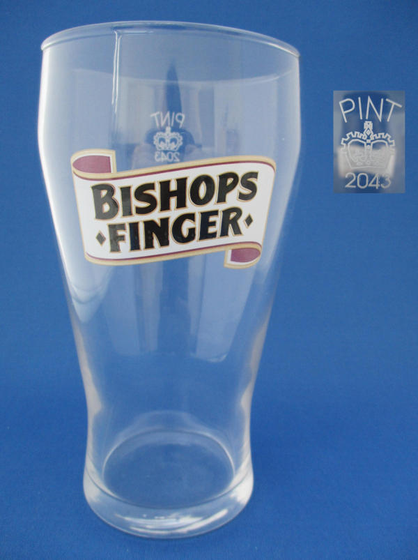 Bishops Finger Beer Glass 001010B076
