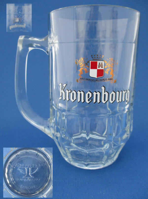 Kronenbourg Beer Glass