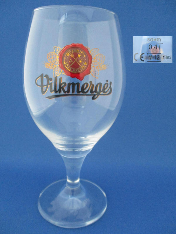 Vilkmerges Beer Glass 001016B076