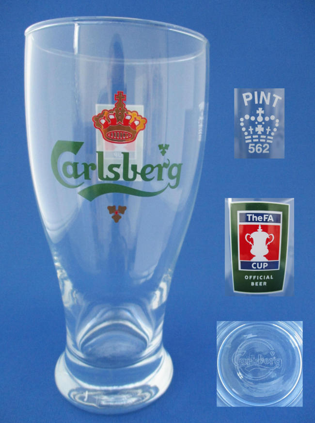 Carlsberg Beer Glass