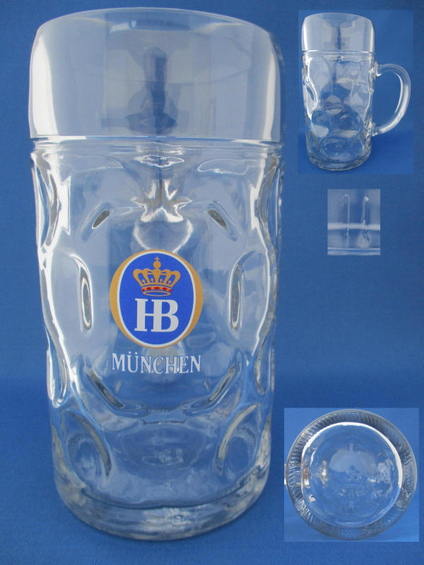 Hofbrauhaus Beer Glass