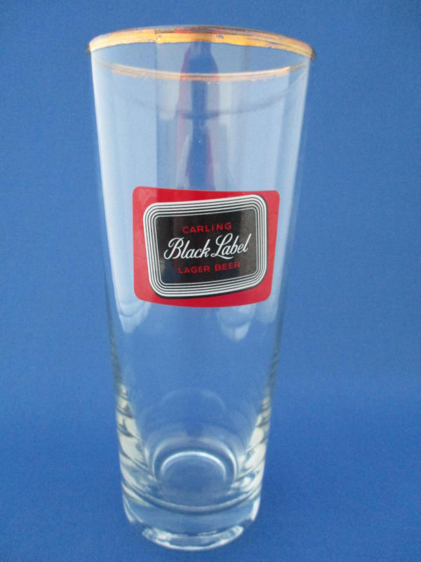 Carling Black Label Beer Glass 001042B078