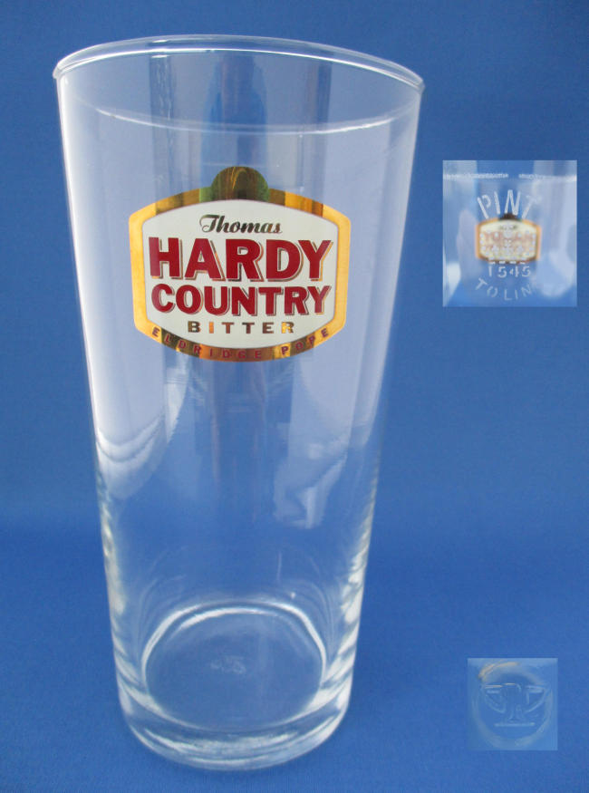 Thomas Hardy Beer Glass