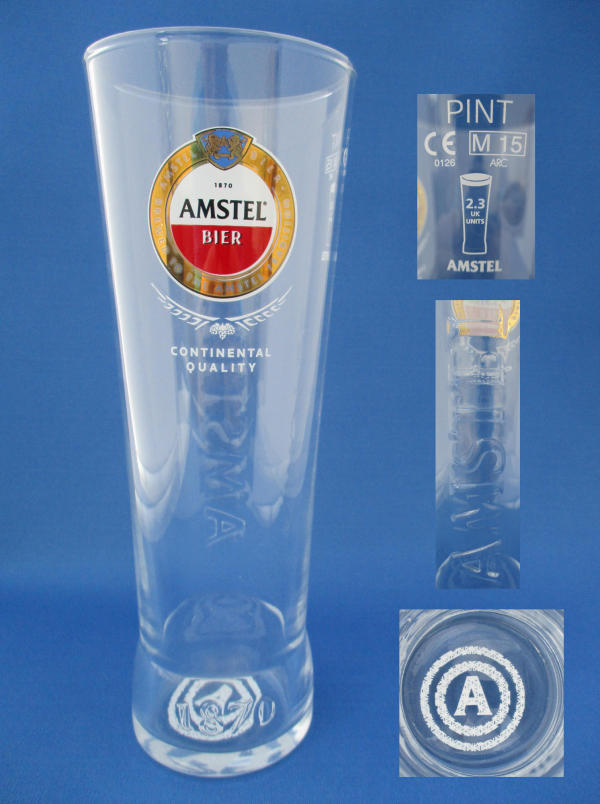 Amstel Beer Glass