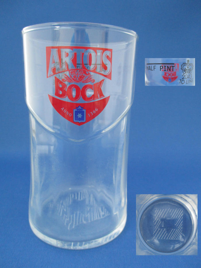 Artois Bock Beer Glass