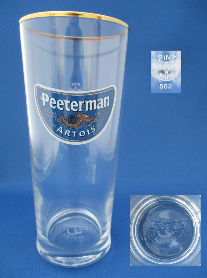 Peeterman Artois Beer Glass