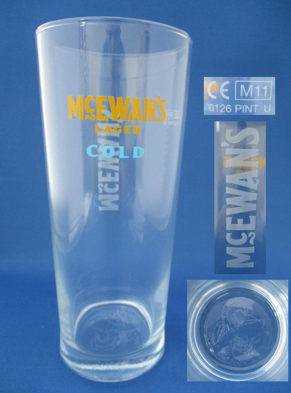 McEwans Lager Glass 001068B080