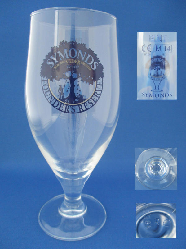 Symonds Cider Glass 001069B080