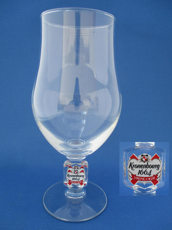 Kronenbourg 1664 Beer Glass