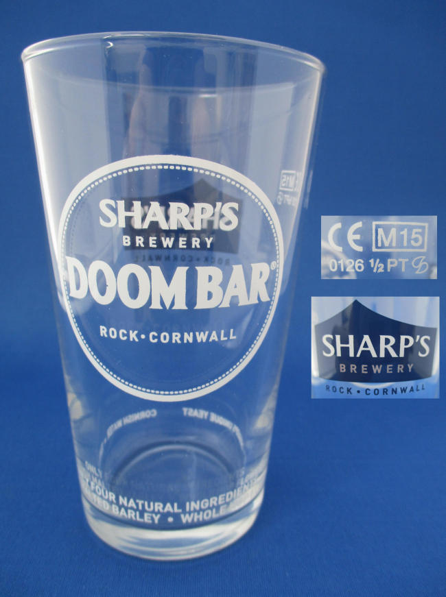 Doom Bar Beer Glass
