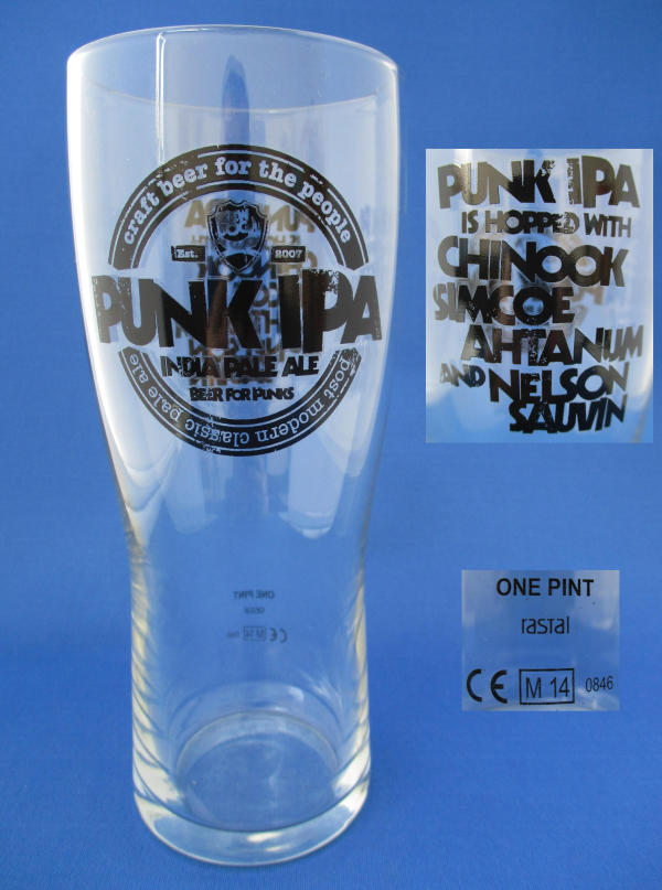 Punk IPA Beer Glass