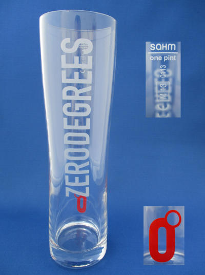 001114B080 Zerodegrees Beer Glass