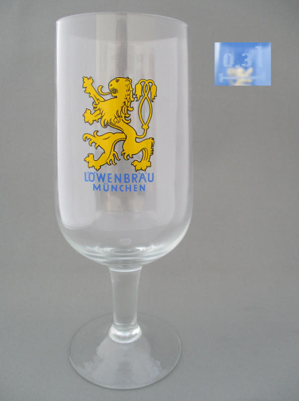 Lowenbrau Beer Glass 001130B083