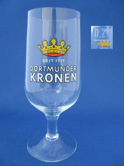 Kronen Beer Glass 001137B084