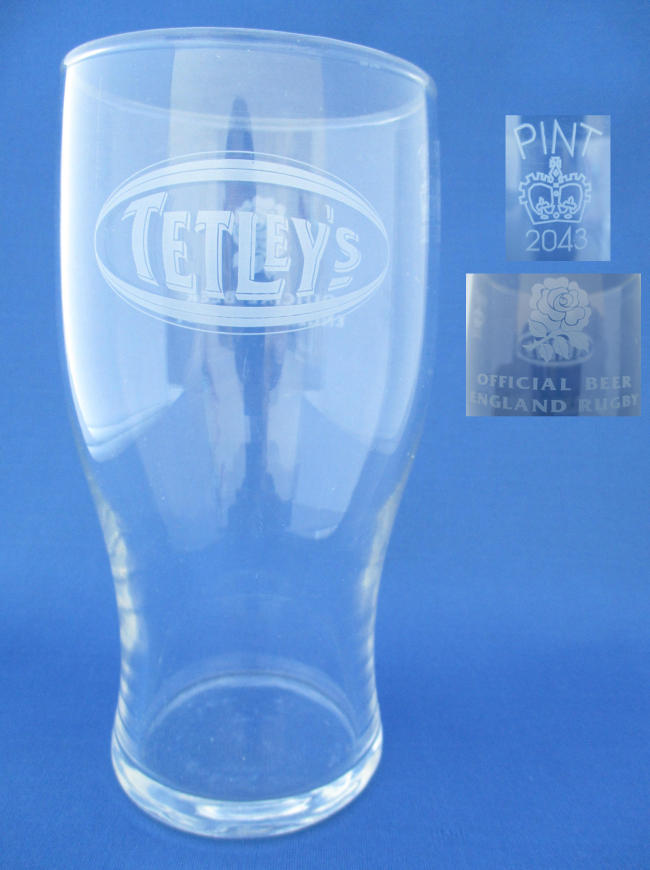 Tetley's Beer Glass