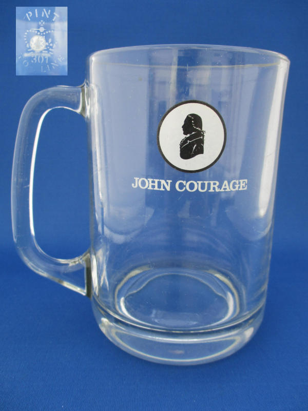 Courage Beer Glass