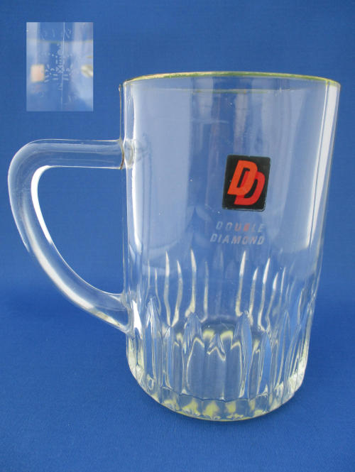 Double Diamond Beer Glass