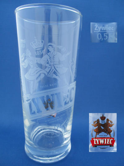 Zywiec Beer Glass 001184B087